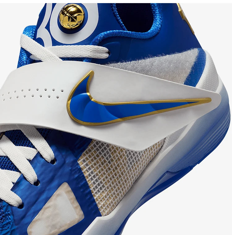 Nike genuine ZOOM KD 4 men's low top cushioned fashionable sports shoes FZ3540-400