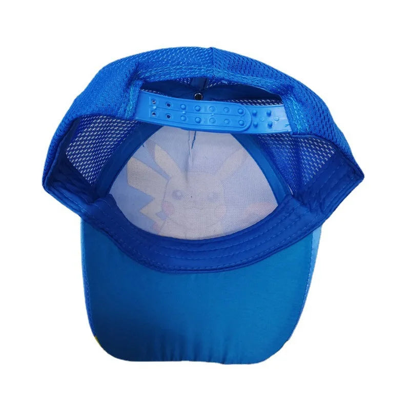 Cartoon Pokemon Baseball Cap Pikachu Hat Adjustable Pokemon Cosplay Hip Hop kids Girls Boys Anime Figure Toys children Gifts