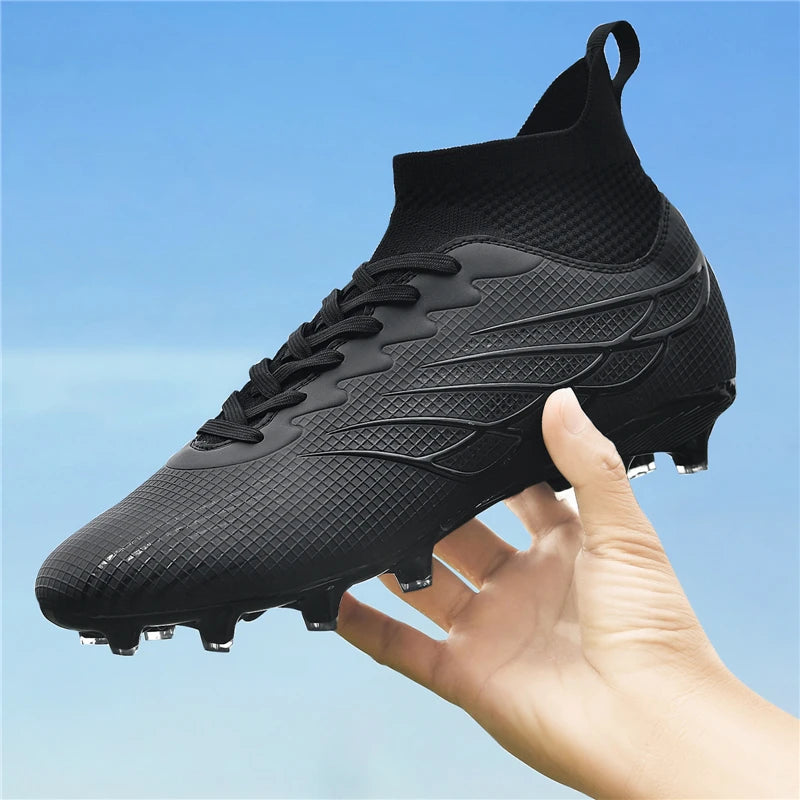 2026 New Superfly FG Football Boots Outdoor Soccer Cleats Black Shoes Soft Sport Professional Breathable Comfortable Boots