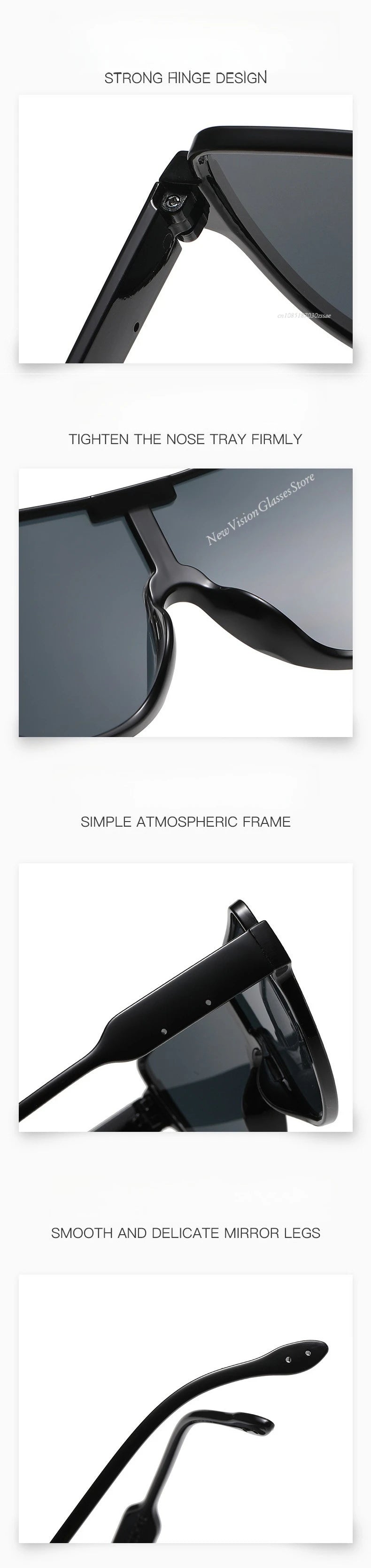 2025 New Design Monoblock Semi-round Sunglasses Designer Half Frame Goggle Shades Outdoor Oversized Sun Glasses for Women & Men