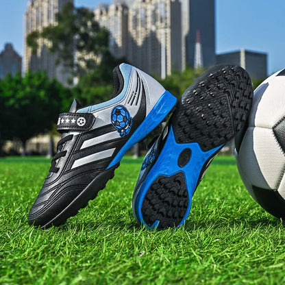 Chaussures de football pour enfants, garçons et filles, crampons de football à tige basse, baskets d'entraînement en plein air pour enfants, bottes de football tendance pour étudiants