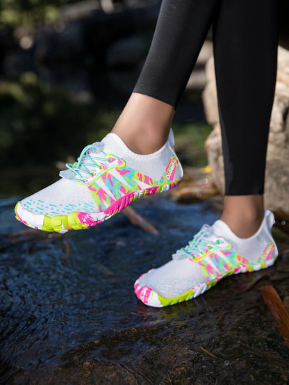 Oiaano New Camo Men Women Quick-Drying Beach Aqua Shoes Barefoot Water Booties Man Aquatic Sneaker Sports Athletic Walking