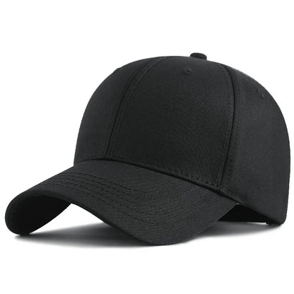 Big Head Plus Size Baseball Cap 100% Cotton Fits Men Women Adjustable Dad Hat Oversize 58-60cm 61-65cm