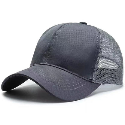 Unisex-Baseballkappen in Uni-Farben – Frühjahr und Sommer – Outdoor – verstellbar – Freizeitmützen – Sonnenschutzmützen – Sportkappen