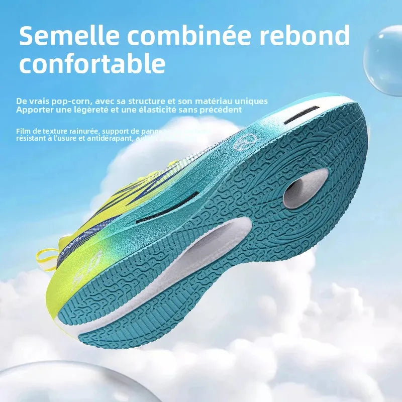 Scarpe da running 5.0 MIX con piastra in carbonio per uomo e donna, sneakers da gara per maratona, stabili, reattive, ammortizzanti e da allenamento