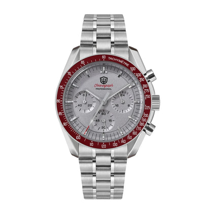 Watchdives New Wd1863 Quarz-Herrenuhr VK63 Chronograph Bubble-Saphirglas Wasserdicht 39Mm Stahl Top-Marke Luxus-Business-Uhr