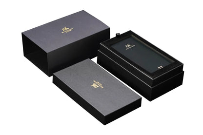 Shanghai Square Vintage Mechanical Watch 24K Gold Automatic Men's Watches 38mm Case 316L Stainless Steel Luxury Wristwatch SH030