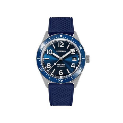 Sugess Diving Watch for Men Automatic Mechanical Wristwatches 20ATM Waterproof Sapphire NH35A Movement BGW9 Luminous New S434-2