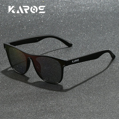 KAROS Polarized Sunglasses For Men Women Square Oversized Anti Glare Driving Eyewear Mirror Sun Glasses Women UV400 Goggles YZ20