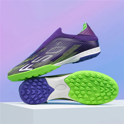New Men's Football Boots Turf Comfortable Ultralight Soccer Shoes Non-Slip Sport FG Grass Cleats Futsal Indoor Adult Non-Slip