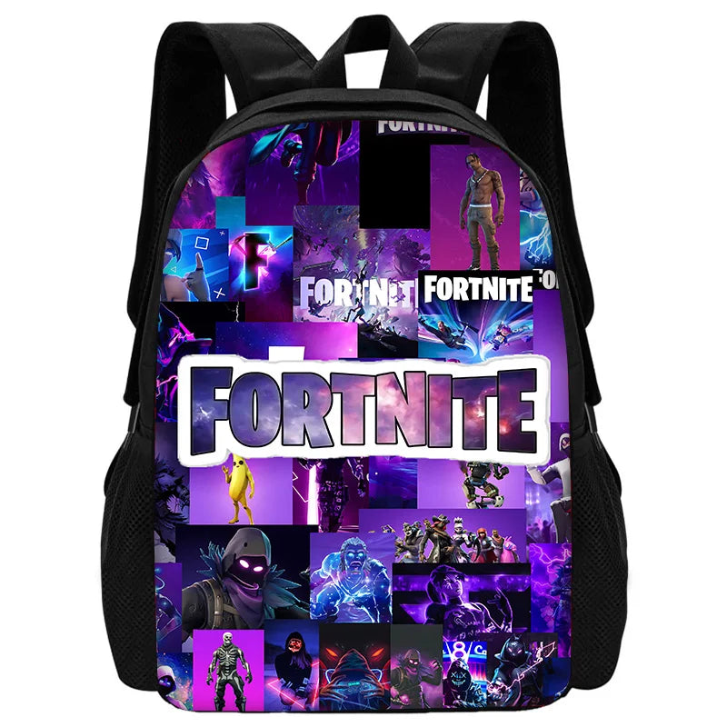 Hot Game FortniteS Kids Backpacks Boys and Girls Student Birthday Gift Child School Bags Unisex Camping Durable Rucksack