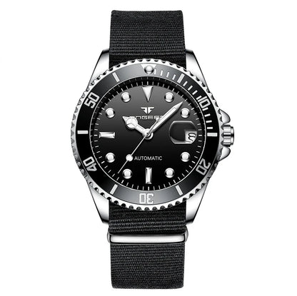 Montres-bracelets mécaniques BINBOND pour hommes, luxueuses, lumineuses, étanches, automatiques, à tourbillon, squelette