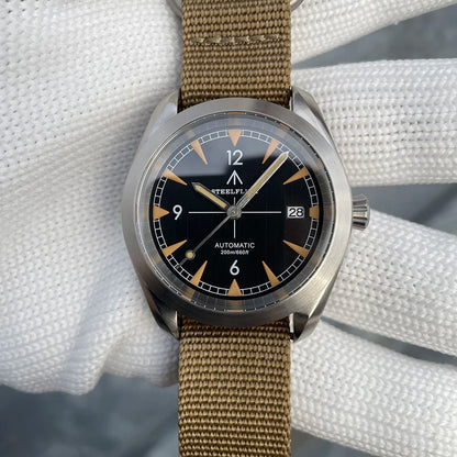 STEELFLIER Official SF751 Luxury Fashion Mechanical Wristwatch NH35 Movement Super Luminous 20Bar Waterproof Classic Dive Watch