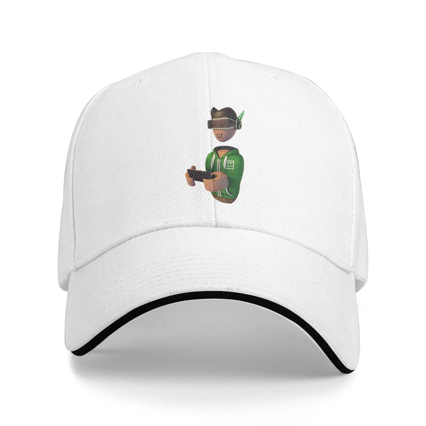 Gamer Art Recs Rooms Item Baseball Cap  y2k Retro Trucker Hat Summer Unisex-Teens Tennis Skate Baseball Caps