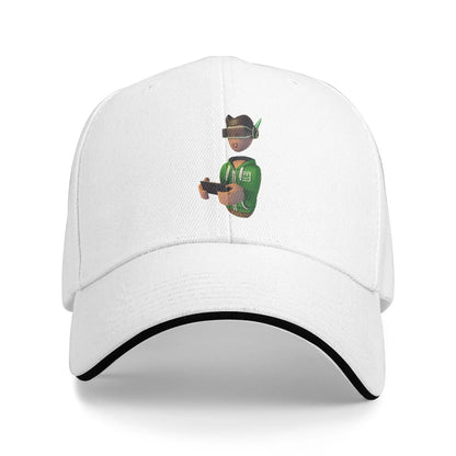 Gamer Art Recs Rooms Item Baseball Cap  y2k Retro Trucker Hat Summer Unisex-Teens Tennis Skate Baseball Caps