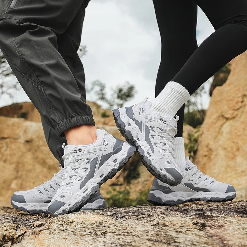 Men's and Women's Hiking Shoes Non-Slip Trekking Outdoor Sneakers Sports Shoes Camping Training Jogging Breathable Climbing Trail Shoes