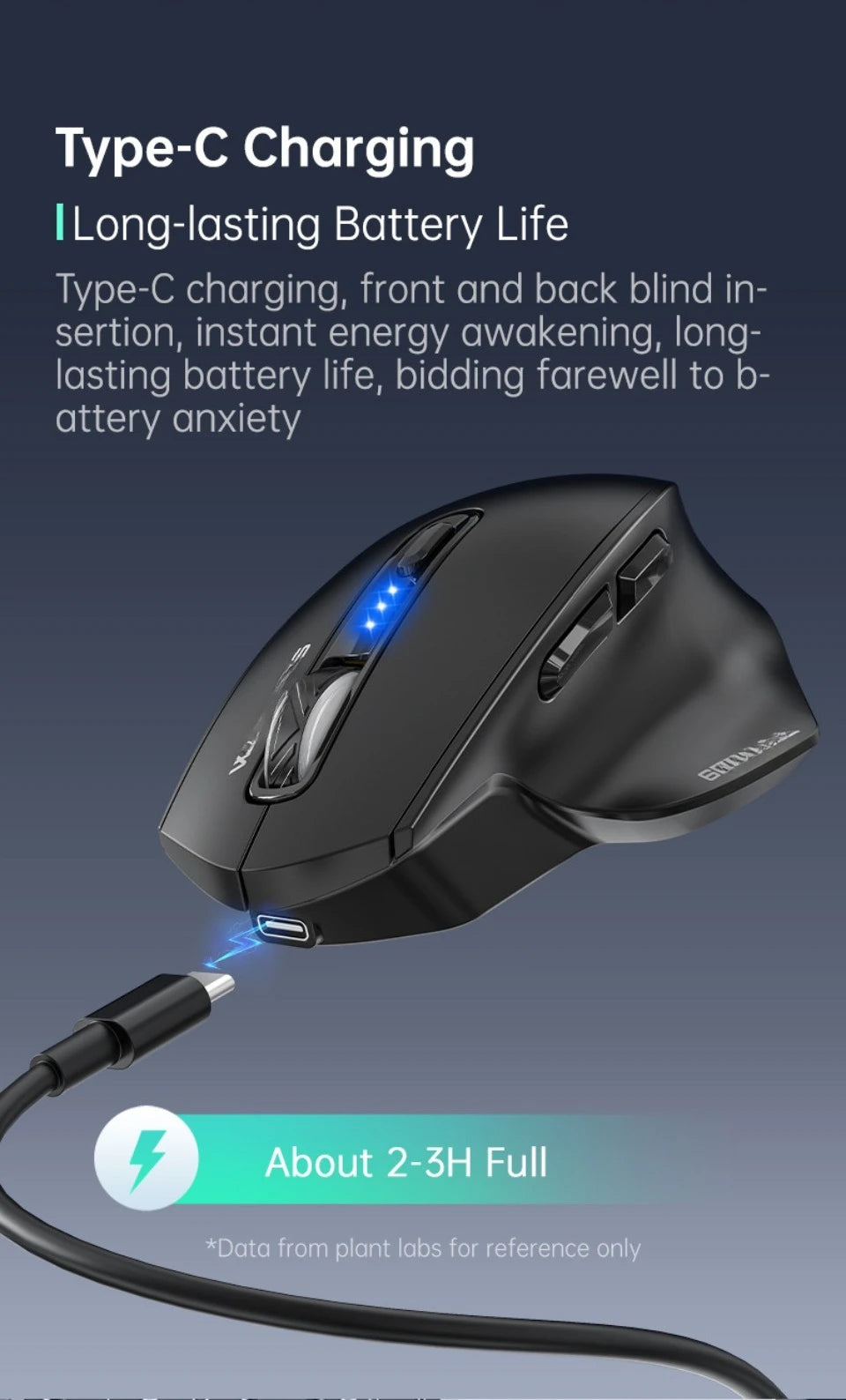 Ratón USB con cable, retroiluminación RGB, silencioso, ergonómico y DPI ajustable para ordenador de sobremesa, portátil, PC, oficina, gaming, hogar y uso diario en el trabajo