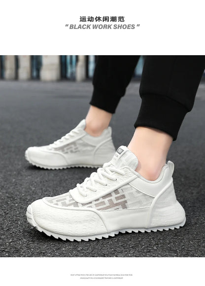 Protección de marca 2026 nuevas zapatillas casuales versátiles de moda deportiva para hombre, ligeras, antideslizantes, transpirables y resistentes al desgaste
