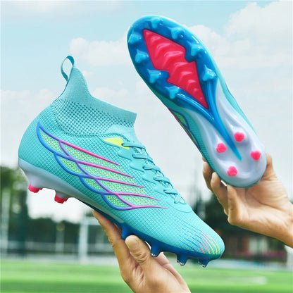2026 New Superfly FG Football Boots Outdoor Soccer Cleats Black Shoes Soft Sport Professional Breathable Comfortable Boots