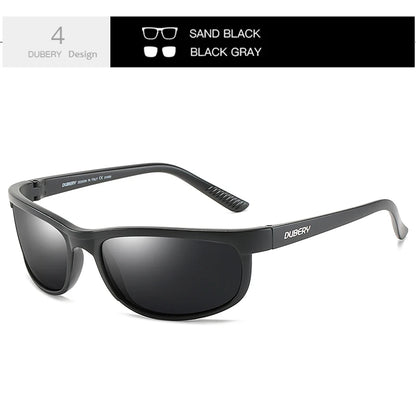 DUBERY Polarized UV400 Protection Sunglasses For Men And Women 10 Colors Model 2027