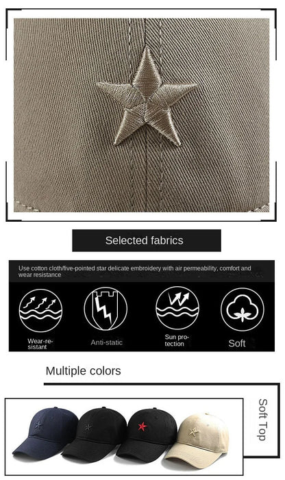 Big Head Plus Size Baseball Cap 100% Cotton Fits Men Women Adjustable Dad Hat Oversize 58-60cm 61-65cm