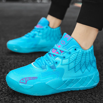 Youth Basketball Shoes for Actual Combat, Outdoor Comfortable Cushioning, Wear-Resistant, Fashionable, Breathable, High Quality