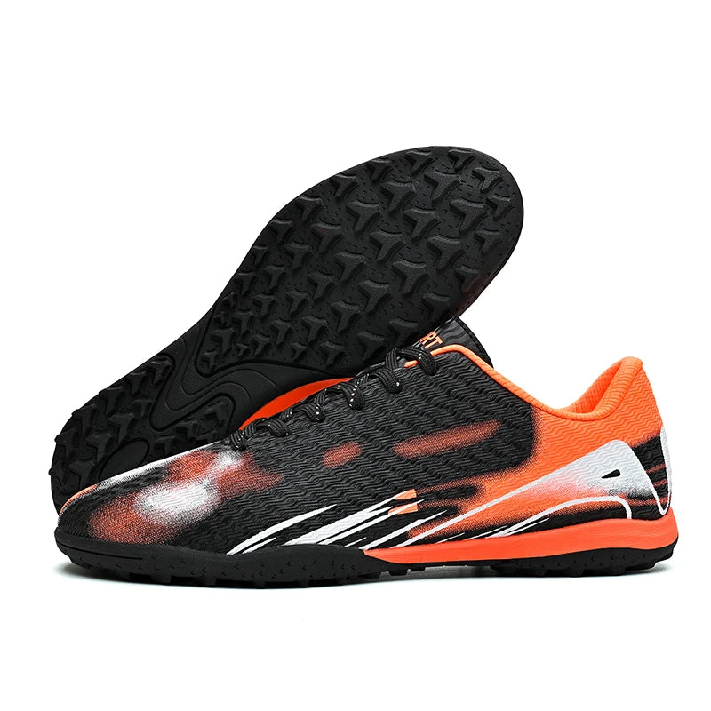 Nouvelles chaussures de Football en plein air pour hommes crampons chaussures de Football professionnelles bottes de terrain de Football pour enfants baskets d'entraînement confortables et antidérapantes