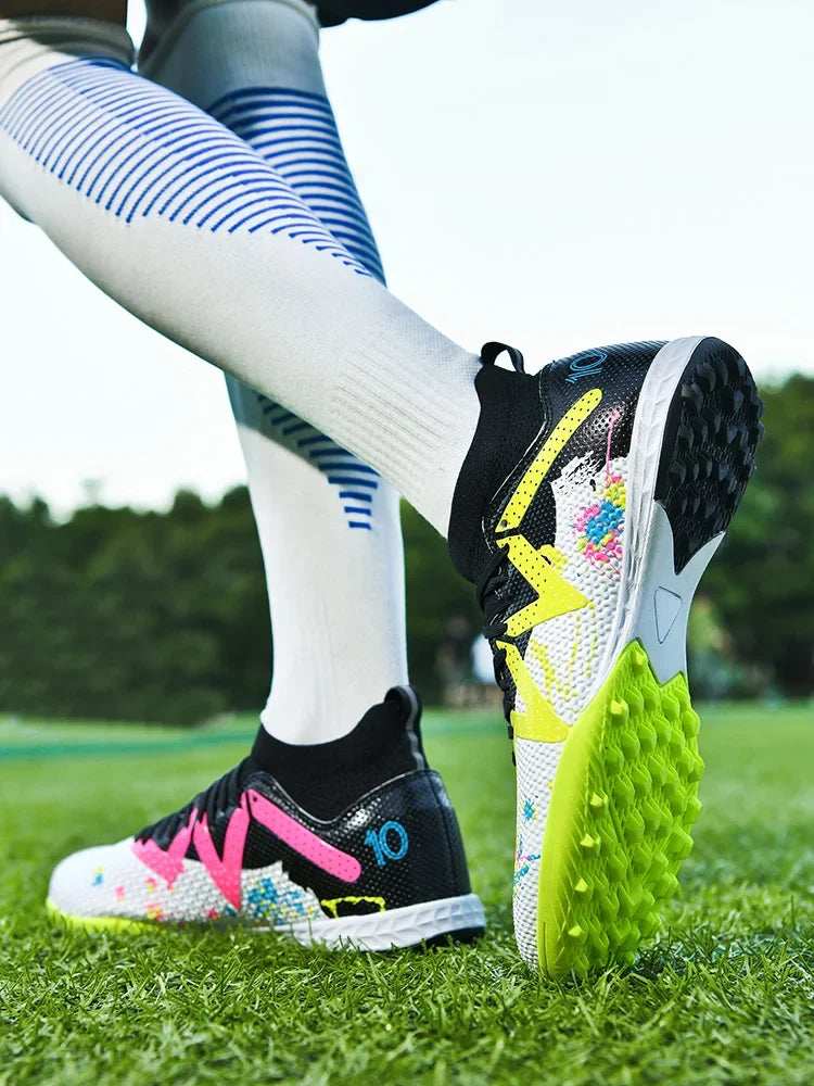 Neue Herren-Fußballschuhe, Society-Stollen, professionelle Hallen-Fußballschuhe, schnelle Fußballplatz-Stiefel, Sneaker für Jungen, Original-Trainingsschuhe