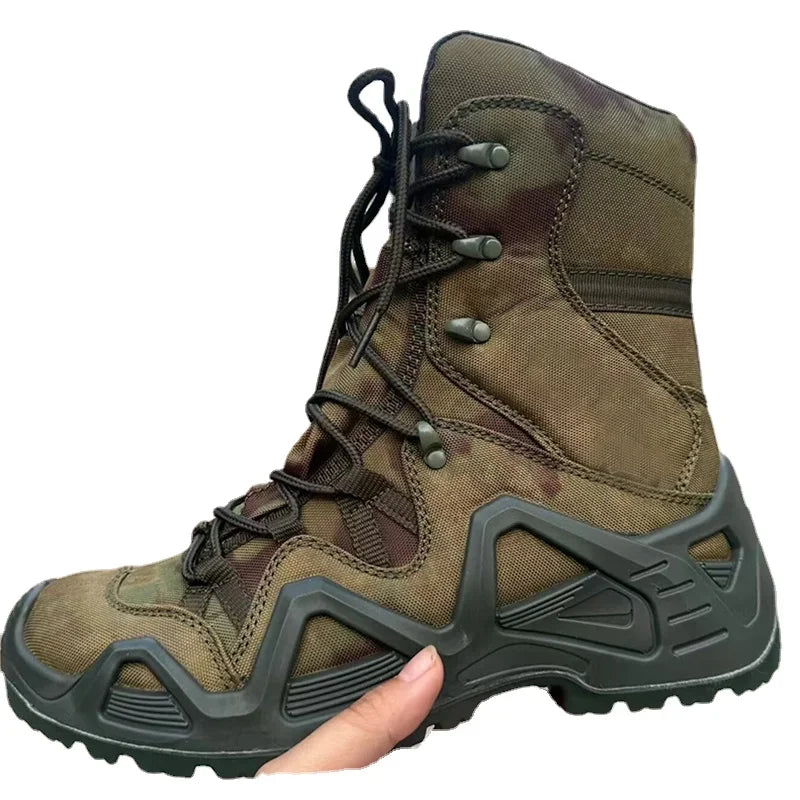 Tactical Hunting Boots Men Special Force Desert Hiking Boots Outdoor Hiking Ankle Shoes Men's Sneakers