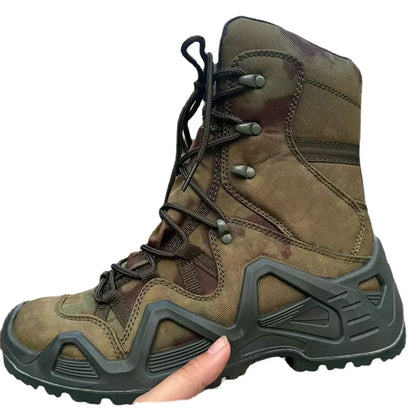 Tactical Hunting Boots Men Special Force Desert Hiking Boots Outdoor Hiking Ankle Shoes Men's Sneakers