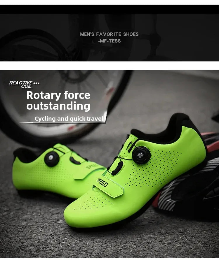 Unisex Road and Mountain Bike Lock Shoes, Outdoor Pedal-Assisted Bicycle Riding Shoes, Cross-Border New Model Sports Entertainment
