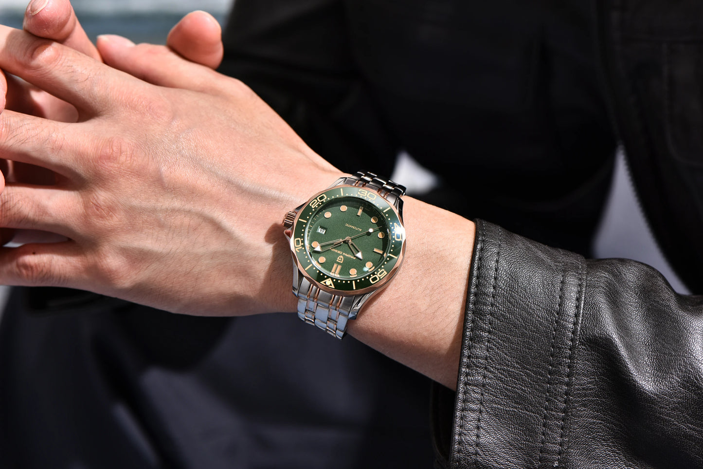 PAGANI DESIGN 2026 Nuevo V2 Waves 200M Reloj de buceo para hombre, reloj automático de lujo y moda para hombre, cristal de zafiro AR, reloj de pulsera para hombre
