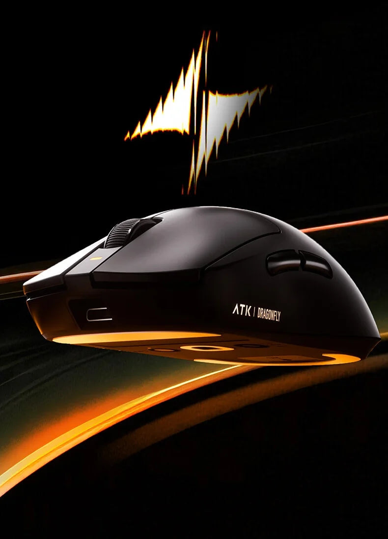 ATK A9 Plus Gaming-Maus kabellos A9/A9 SE/A9 Pro Tri-Mode 8K Gaming-Maus leicht A9 Ultimate E-Sports PC-Geschenk individuell angepasst