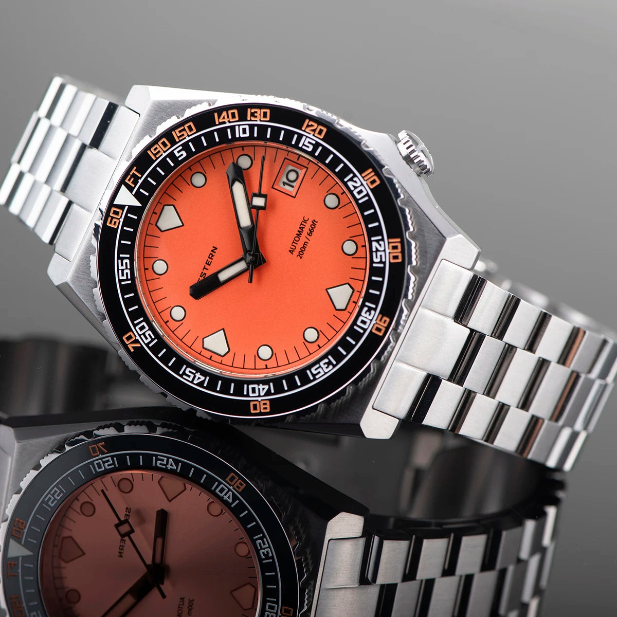 SEESTERN Watch of Man Diver Automatic Mechanical Wristwatches NH35 Luminous Ceramic Sapphire Crystal Waterproof Jubilee New 600T
