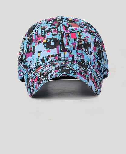 Summer Graffiti Light Board Baseball Cap Unisex Outdoor Sun Protection Hat Fashion Sports Cap Casual Duckbill Cap