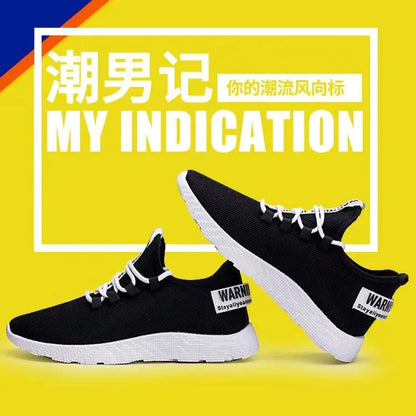 Men's Casual Lightweight Mesh Sports Sneakers Summer Men's Outdoor Soft Sole Breathable Comfortable Fashion Trend Running Shoes