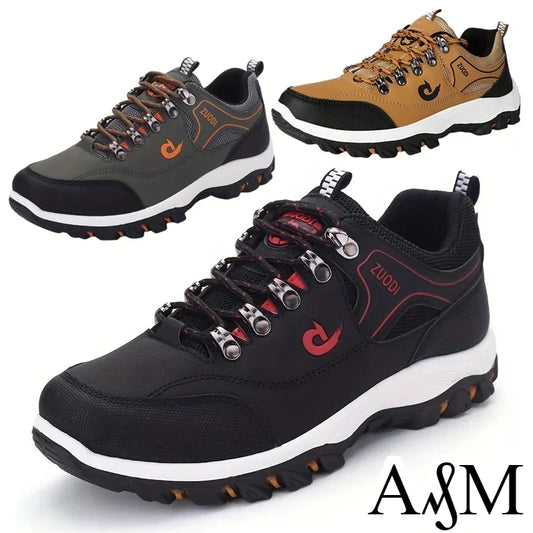 Zapatillas de senderismo para hombre y mujer, informales, modernas, de suela gruesa, ligeras, cómodas y transpirables para exteriores, zapatillas deportivas 2025