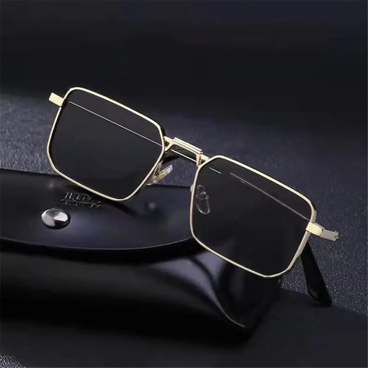 Retro Square Sunglasses Men Women Brand Designer Vintage Metal Frame Sun Glasses Classic Outdoors Driving Shades Uv400 Gafas