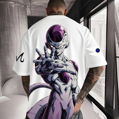 Dragon Ball Z Themed T-Shirt - Pure Cotton, Breathable & Elastic _ Comfortable & Stylish _ Great for Anime Fans Summer T Shirt