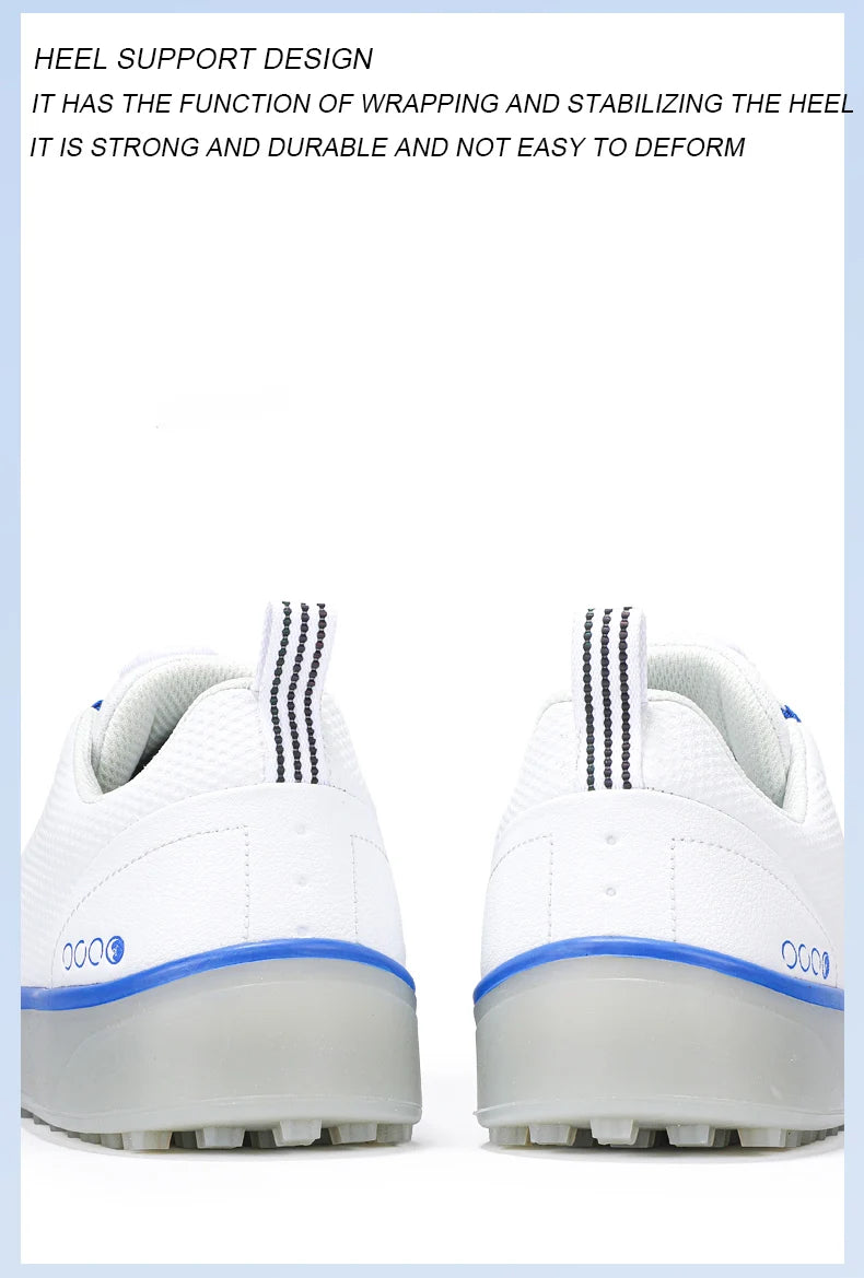 Golf Shoes Men Large Size Up to 47# Rotating Buckle Professional Non-Slip Spikeless Outdoor Beginner Training Golf Sneakers Unisex