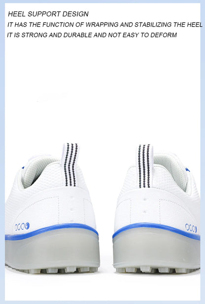Golf Shoes Men Large Size Up to 47# Rotating Buckle Professional Non-Slip Spikeless Outdoor Beginner Training Golf Sneakers Unisex