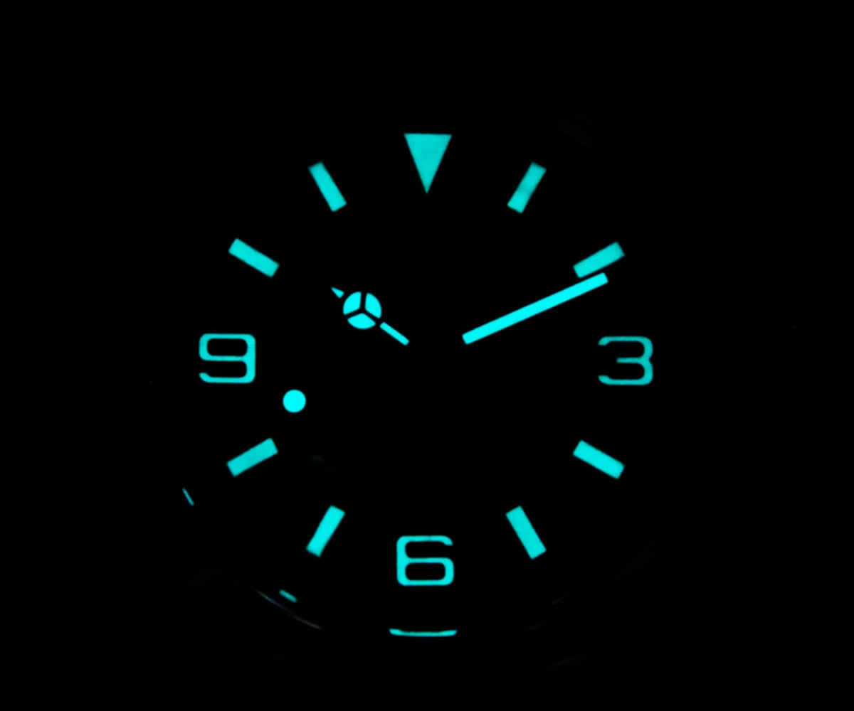 Cronos EX Diver Mechanical Men Watch 39mm Automatic PT5000 Sapphire Glass Bushed Bracelet Glide Clasp 10ATM L6031