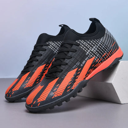 Novas chuteiras de futebol para homem, futsal e futebol indoor, botas desportivas para jogo e treino, criança, pitons TF para relva, proteção no tornozelo, bestseller, alta qualidade, leves