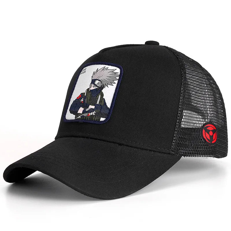 Anime Cartoon Naruto New Baseball Cap Uchiha Itachi Anime Styles Cap Men Women Hip Hop Dad Adjustable Mesh Hat Trucker Hat