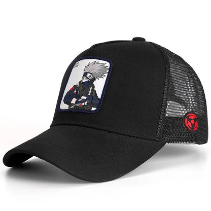 Anime Cartoon Naruto New Baseball Cap Uchiha Itachi Anime Styles Cap Men Women Hip Hop Dad Adjustable Mesh Hat Trucker Hat