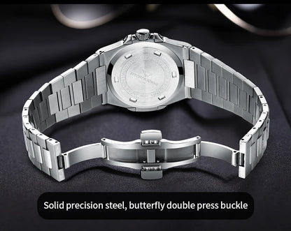 Specht & Söhne New Arrivals Men's Watch Rose Gold 5711 Classic Sports Watches Ultrathin Stainless Steel Sapphire 50M Waterproof