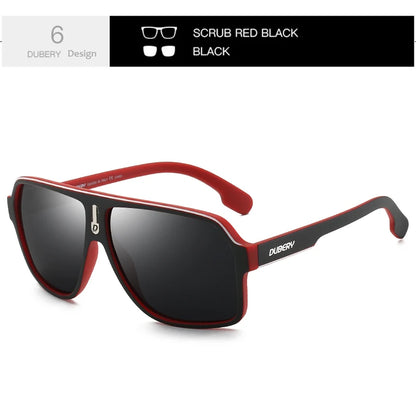 DUBERY Polarized UV400 Protection Sunglasses For Men And Women 7 Colors Model 103
