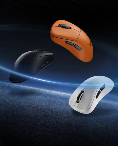Rato Gaming Sem Fios ATK Z1 Pro Max Ultra com Pé Personalizado, PAW3950 Ultra Smart Speed Wireless, Taxa de Polling 8k e Baixa Latência de 0.39ms