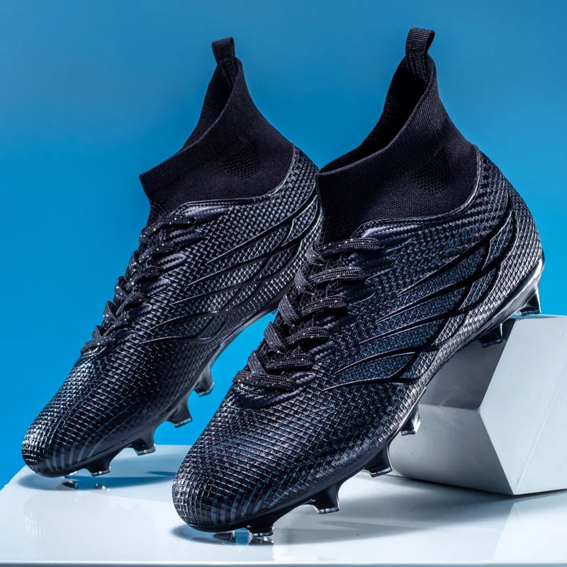 Nouvelles chaussures de football pour hommes, chaussures de sport pour terrain gazonné, chaussures de football pour matchs en plein air, chaussures d'entraînement professionnelles antidérapantes, chaussures ultralégère