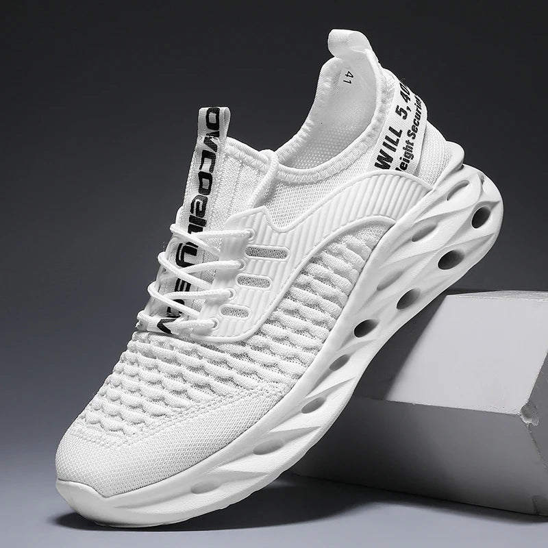 2026 Men's Tennis Shoes Air Mesh Breathable Lightweight Walking Non-slip Sneakers Gym Sport Trainers
